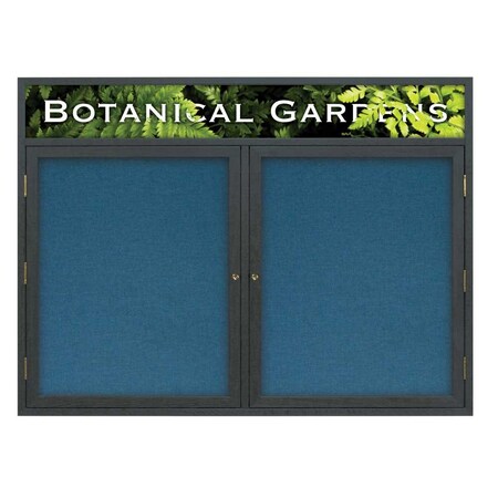 United Visual Products Open Faced Traditional Corkboard, 60x36" UV643A-GOLD-CINNABA